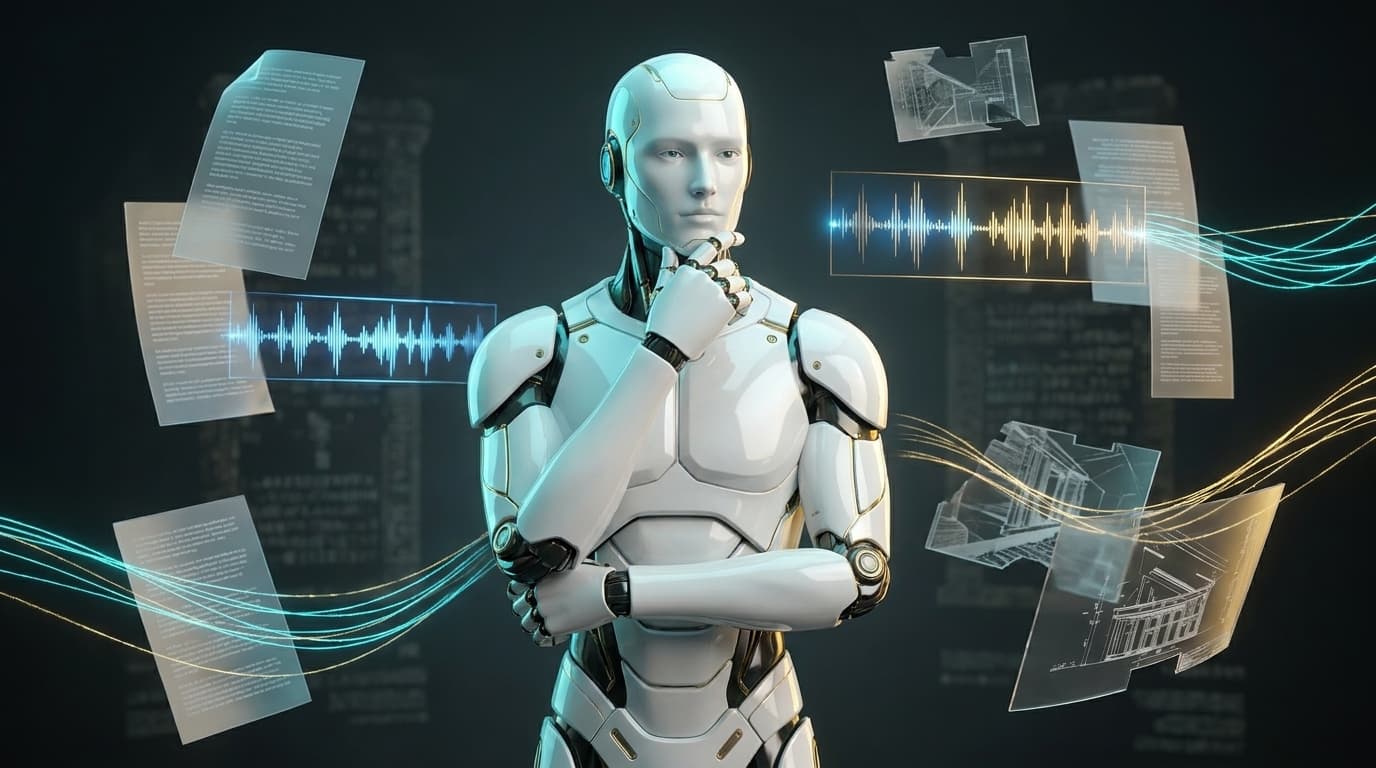 Adam — the android that carries a life's stories, voice, and works